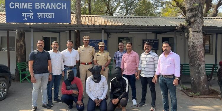 खंडणी विरोधी पथक २ ची धडाकेबाज कामगिरी.. माथाडीच्या नावाखाली बेकायदेशीर खंडणी मागणा-या दोन इसमांना अटक