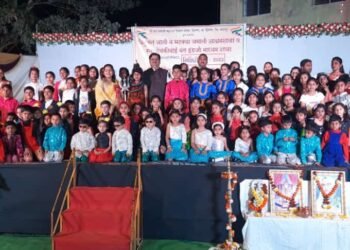 कान्होलीबारा येथे शिशिरोत्सव 2023; स्व. देवकीबाई बंग विद्यालय व विमुक्त जाती भटक्या जमाती आश्रम शाळा यांचे संयुक्त आयोजन.