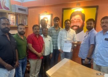 बाळासाहेबांची शिवसेना (शिंदे) पक्षाच्या युवासेना चंद्रपूर जिल्हाप्रमुख पदी सुर्या अडबाले यांची नियुक्ती.