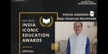 श्री. राजू वानखेडे यांना इंडिया ऑयकानिक एज्युकेशन अवार्ड जाहीर