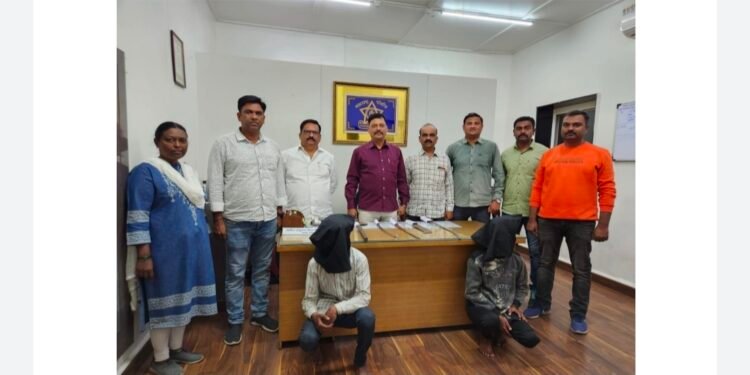 गुन्हे शाखा युनिट१कडून कोंढवा येथील खुनाचा कट उध्वस्त