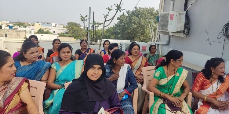 जनजागरण यात्रेच्या निमित्ताने हिंगणघाट येथे राष्ट्रवादी महिला काँग्रेसची बैठक संपन्न.