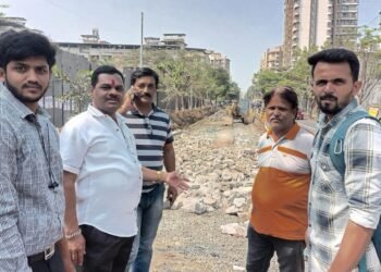 नगरसेवक दौलत गजरे यांच्या प्रयत्नाने मिरा भाईंदर येथील प्रभाग क्र. 18 मधील गटाराच्या पाण्याची समस्या सुटली.