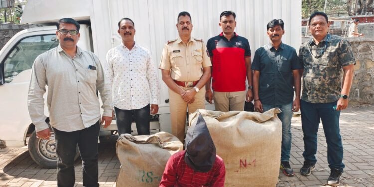 शिवाजीनगर पोलीसांकडून अवैद्य गुटखा विक्रीवर कारवाई