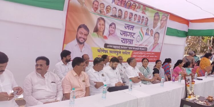 हिंगणा विधानसभा क्षेत्रात राष्ट्रवादी काँग्रेस पक्षाची महिला जनजागर यात्रा.