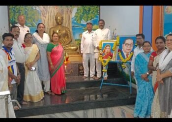 बौद्ध धम्म संस्कार संघ विहार सांगली येथे माता रमाई यांची जयंती मोठया उत्साहात साजरी.