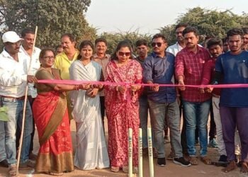 कोत्तापल्ली येथे भव्य टेनिस बॉल क्रिकेट सामन्याचे आयोजन, सांघिक खेळाचे महत्व अनन्यसाधारण: भाग्यश्री ताई आत्राम