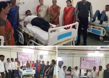 मुख्यमंत्री एकनाथ शिंदे यांचा वाढदिवसानिमित्य उपजिल्हा रुग्णालय हिंगणघाट येथे आरोग्य शिबीर, रक्तदान शिबीर, आयुष्मान कार्डचे वाटप.