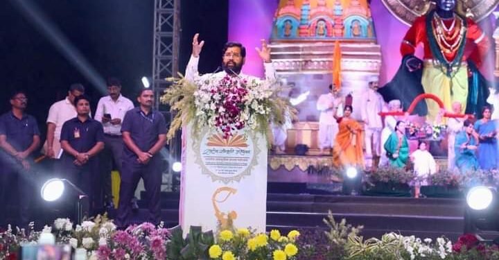 आझाद मैदान येथे केंद्रीय सांस्कृतिक संचालनालयांच्या वतीने राष्ट्रीय संस्कृती महोत्सव २०२३ चे आयोजन, मुख्यमंत्री शिंदे यांची उपस्थिती.
