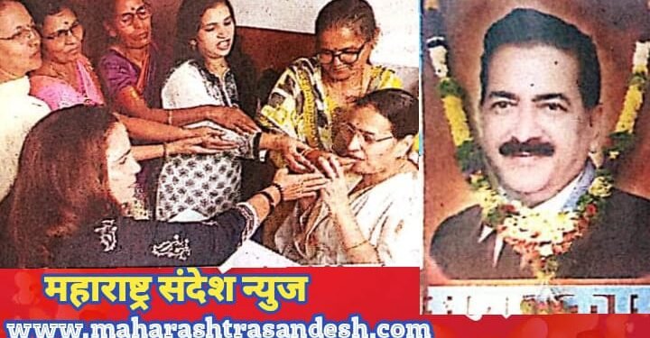 दैनिक वृतपत्र सम्राटाची धुरा निलिमाताई यांनी घेतली खांद्यावर, स्मृतीशेष बबनराव कांबळे यांच्या प्रतिमेला वंदन करून कार्याला सुरुवात.