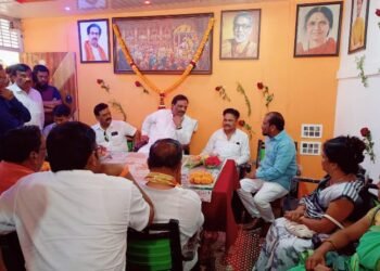 अहेरीत शिवसंवाद कार्यक्रम, विकासात्मक कामे होणे अत्यावश्यक: विधान परिषद विरोधी पक्षनेते दानवे यांचे प्रतिपादन.