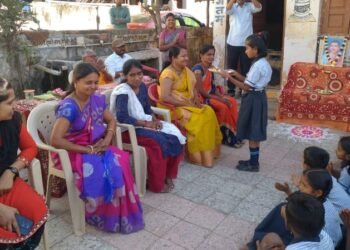 राजुरा: विद्यार्थ्यांनी साजरा केला मातृपितृदिन, विविध स्पर्धांचे आयोजन: आशादेवी मराठी प्राथमिक विद्यामंदिरचा उपक्रम.