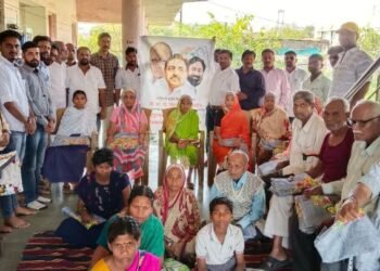 राष्ट्रवादी काँग्रेस पक्षाचे प्रदेशाध्यक्ष जयंत पाटील यांच्या वाढदिवस हिंगणघाट राष्ट्रवादी तर्फे उत्साहात साजरा.