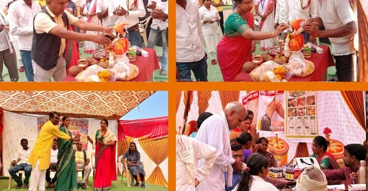 शिवजयंती निमित्त हिंगणघाट तालुक्यातील किन्नाळा येथे भव्य आरोग्य शिबिराचे आयोजन.