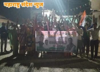 पारडी येथे काँगेस तर्फे ‘हात से हात जोडो’ अभियानाला सुरुवात.