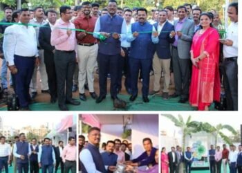 मिरा भाईंदर मनपा आयोजित ‘माझी वसुंधरा’ अभियान अंतर्गत वनमहोत्सव 2023 चा आ. सरनाईक, आयुक्त ढोले यांच्या हस्ते शुभारंभ.