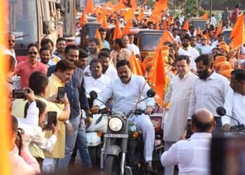 शिवगर्जना अभियानाला आजपासून सुरुवात, ठाण्यातील निष्ठावंत शिव सैनिकांचा उत्स्फूर्त प्रतिसाद.