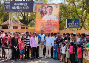 अपना घरद्वार लूटने से भय मुक्त हुए बल्लारपुर शांति नगर रहवासी।