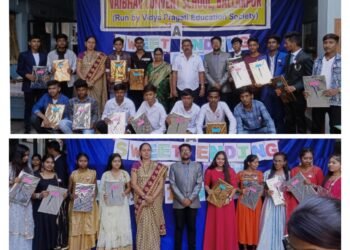 वैभव कान्वेंट स्कूल बल्लारपूर में दसवीं के विद्यार्थियों का बिदाई समारोह संपन्न.