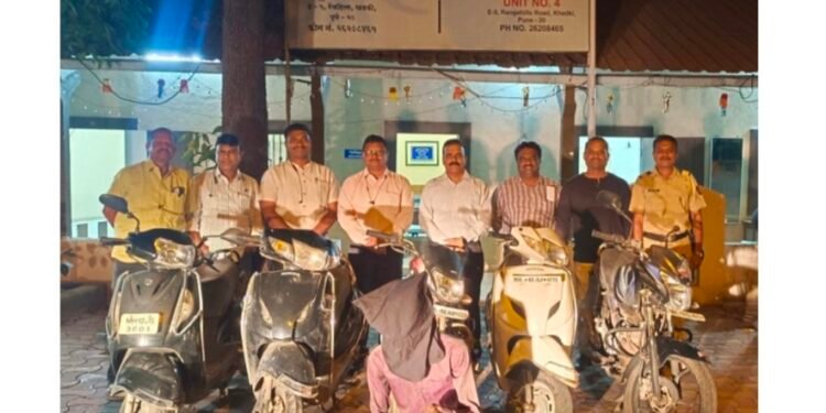 सराईत वाहन चोरास युनिट ४ ने केले जेरबंद