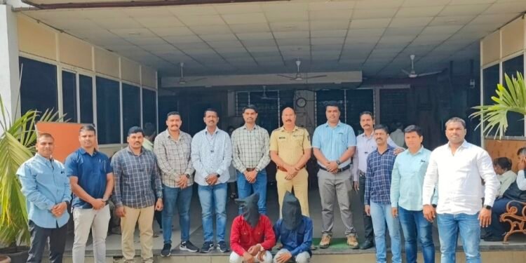 खुनाच्या प्रयत्नाचे गुन्हयात फरार असलेल्या दोन आरोपींच्या मुसक्या आवळल्या.. भारती विद्यापीठ पोलीसांची कामगिरी