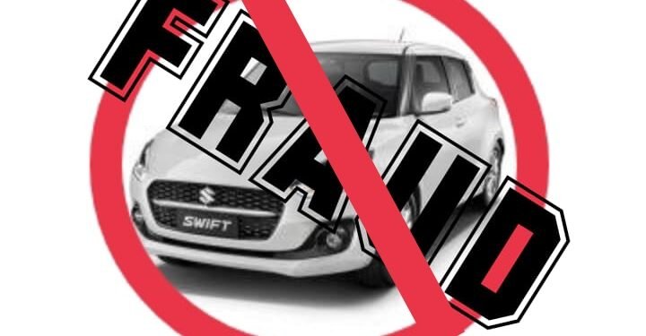 चार चाकी गाडी विकण्याच्या नावावर मुंबईत राहणाऱ्या व्यक्तीने केली राहात  तालुक्यातील व्यक्तीची फसवणूक. पोलिसात तक्रार दाखल.