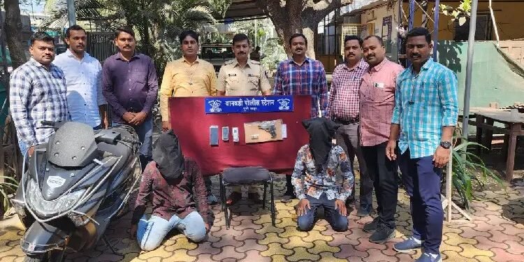 हवेत गोळीबार करुन दहशत माजवणाऱ्या सराईतांना वानवडी पोलीसांनी केले अटक…पिस्टल व ८ जिवंत काडतुस जप्त….