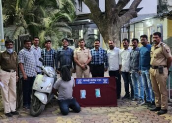 वानवडी पोलिस स्टेशन तपासपथकांची कौतुकास्पद कामगिरी…दिवसाढवळ्या जबरी चोरी करुन मोबाईल हिसकावुन नेणा-या सराईत चोराच्या आवळल्या मुसक्या