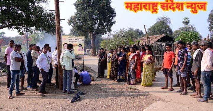 पुन्नूर येथील पाण्याची समस्या मिटणार, भाग्यश्रीताई आत्राम यांच्या हस्ते नळ पाणी पुरवठा कामाचे भूमिपूजन.