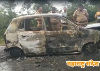 इगतपुरी तालुक्यात एका व्यक्तीचा कारमध्ये जळालेल्या अवस्थेत मृतदेह प्रकरणी आरोपी पकडण्यात 6 महिन्यानंतर पोलिसांना यश.