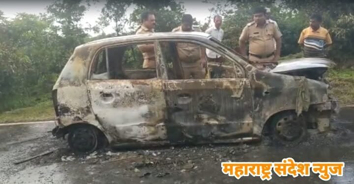 इगतपुरी तालुक्यात एका व्यक्तीचा कारमध्ये जळालेल्या अवस्थेत मृतदेह प्रकरणी आरोपी पकडण्यात 6 महिन्यानंतर पोलिसांना यश.
