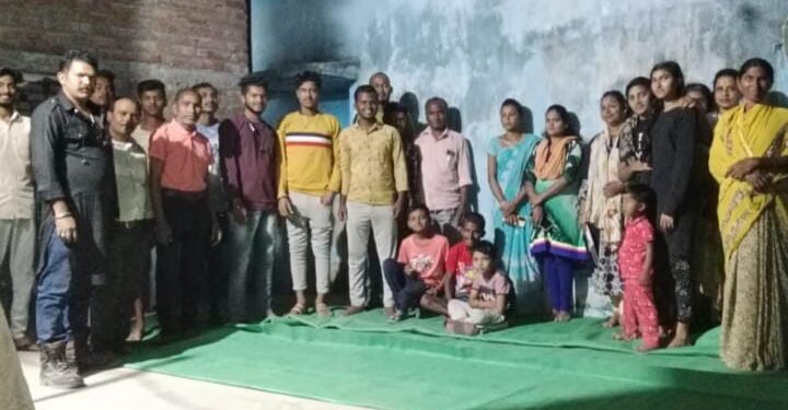 रमाई बुद्ध विहार, पूलई जिल्हा वर्धा येथे समता सैनिक दलाची सभा संपन्न.