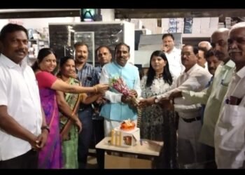 विविध सामाजिक राजकीय संघटनेने केला पत्रकार युवराज मेश्राम यांचा वाढदिवस उत्साहात साजरा.