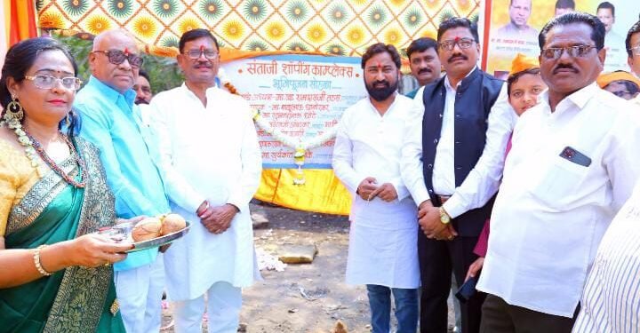 राजुरा येथे संत जगनाडे महाराज पुण्यतिथी व विविध बांधकामाचे भूमिपूजन सोहळा संपन्न.