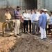 नवीन कोपरी पुलाखाली सुरू असलेल्या नाल्याच्या कामाची आयुक्त अभिजीत बांगर यांनी केली पाहणी; नाल्याचे काम विहित वेळेत पूर्ण करण्याचे निर्देश.