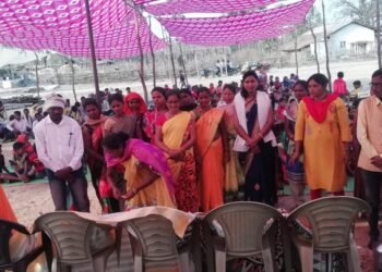 भंगारामपेठा येते जागतिक महिला दिन व सावित्रीबाईं फुले स्मृतीदिन मोठया उत्साहात साजरा, आठ गावातील महिला बचत गटाच्या पुढाकार.