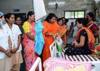 राष्ट्रवादी काँग्रेसचा अभिनव उपक्रम, जागतिक महिलादिनी भाग्यश्री शिशु योजनेचा शुभारंभ.