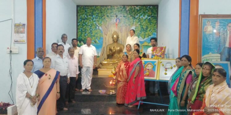 बौध्द धम्म संस्कार संघ, सांगली श्रावस्ती विहार यांच्या वतीने जागतिक महिला दिन मोठया उत्साहात साजरा.