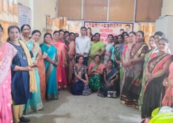 राजुरा येथे महिला काँग्रेसच्या वतीने जागतिक महिला दिन उत्साहात साजरा.