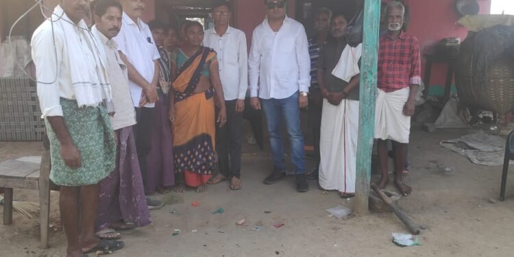 राष्ट्रवादी युवक काँग्रेसचे प्रदेश उपाध्यक्ष ऋतुराज हलगेकर यांनी केले आर्थिक मदत, आस्थेने संवाद साधून केली विचारपूस