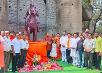 हिंगण्यात छत्रपती शिवाजी महाराज शिवजन्मोत्सव सोहळा उत्साहात साजरा.