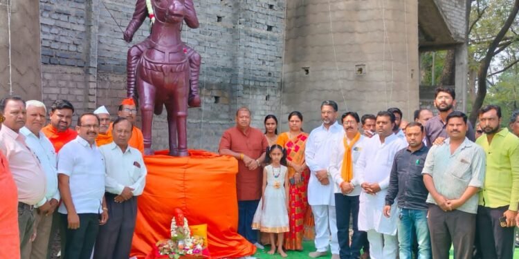 हिंगण्यात छत्रपती शिवाजी महाराज शिवजन्मोत्सव सोहळा उत्साहात साजरा.