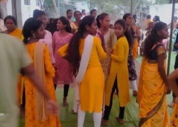 राजुरा तालुक्यातील भेदोडा येथे सल्ला घागरा शक्ती उदघाटन सोहळा जल्लोषात संपन्न, गोंडवाना गणतंत्र पार्टीच्या नेत्यांची प्रामुख्याने उपस्थिती.