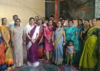 विक्रोळी पार्कसाईट मधील शिवसेनेच्या नगरसेविका स्नेहलताई मोरे यांच्या प्रयत्नाने अनेक विकास कामाचे भूमिपूजन.