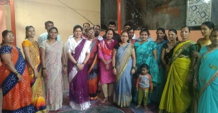 विक्रोळी पार्कसाईट मधील शिवसेनेच्या नगरसेविका स्नेहलताई मोरे यांच्या प्रयत्नाने अनेक विकास कामाचे भूमिपूजन.