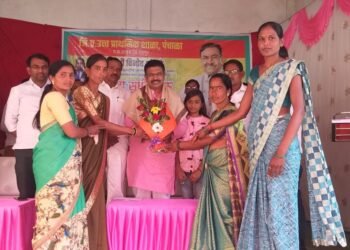 राजुरा तालुक्यातील पंचाळा येथे कु. सुनेंशी विनोद भोंगळे यांच्या सत्कार समारंभ संपन्न.