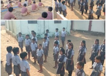 ग्राम पंचायत व शाळा व्यवस्थापण समीतीच्या पुढाकाराने डोंगरगाव येथील जि प प्राथ शाळा झाली नियमित सुरु.