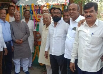 गुढीपाडवा मराठी नववर्षाच्या दिना निमित्त हिंगणघाट येथे पाणी प्याउचे लोकार्पण.