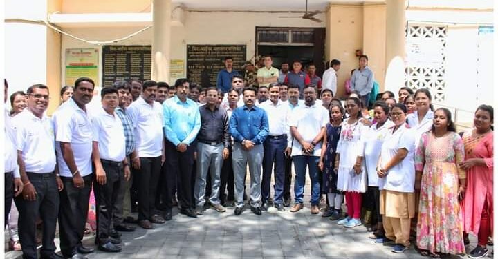 मिरा भाईंदर महानगर पालिका आयुक्त यांच्या उपस्थितीत जागतिक क्षयरोग दिन साजरा.