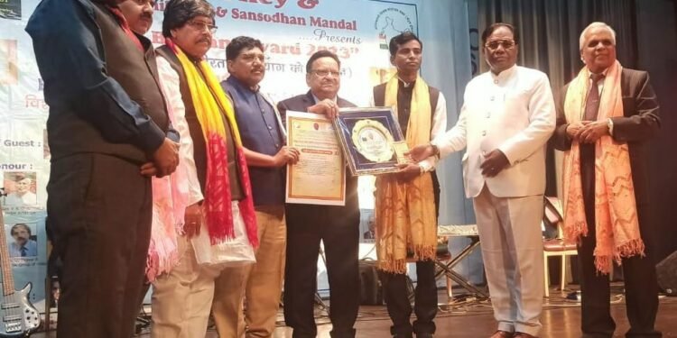 सुरक्षा बहुउद्देशीय ग्रामीण विकास संस्था राजाराम दिल्लीत सन्मानित बाबा आमटे ग्लोबल अवॉर्ड पुरस्कार जाहीर.